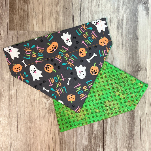 Lick or Treat Halloween Bandana