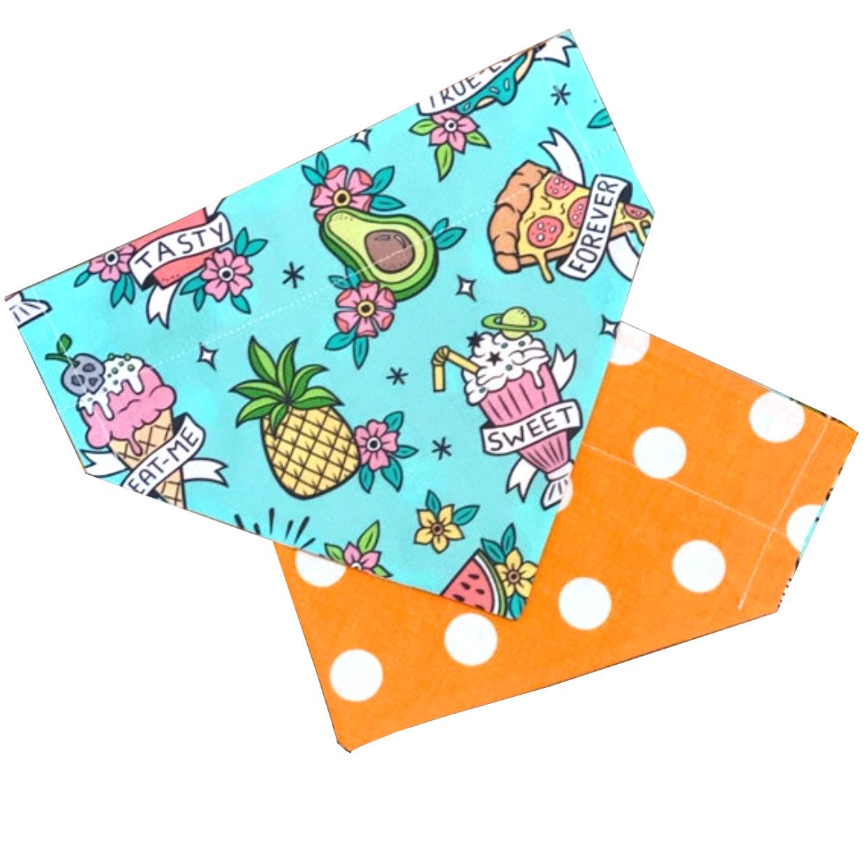 Retro Food Lovers Bandana